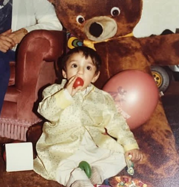 Riz Ahmed Childhood Picture