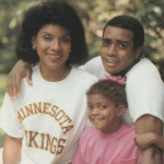 Phylicia & Ahmad and their daughter Condola