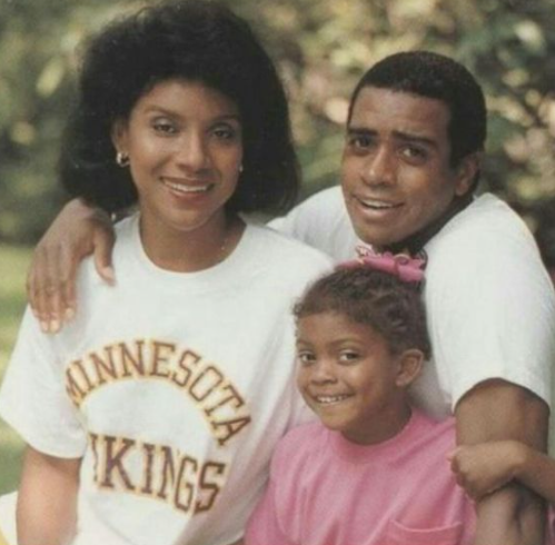 Phylicia & Ahmad and their daughter Condola