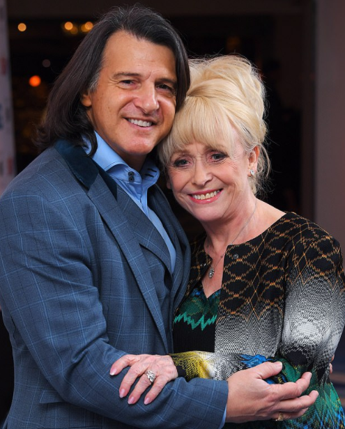 Barbara Windsor with her third husband, Scott Mitchell