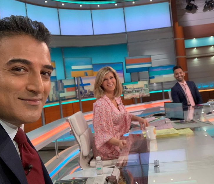 Good Morning Britain..❤️ @gmb @kategarraway