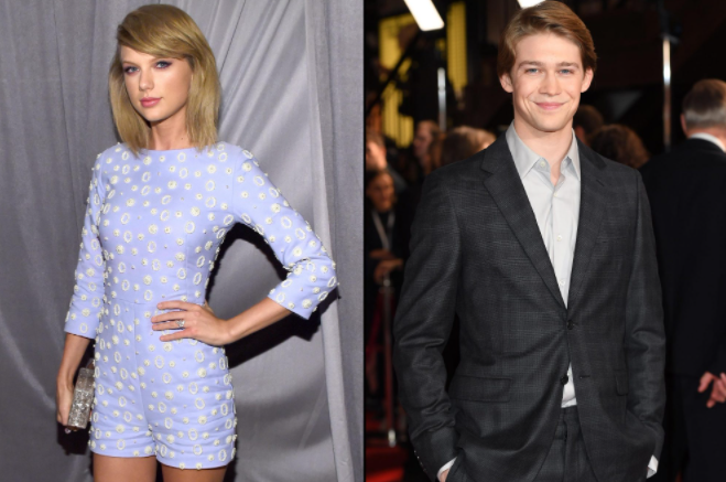 Taylor Swift and his boyfriend, Joe Alwyn