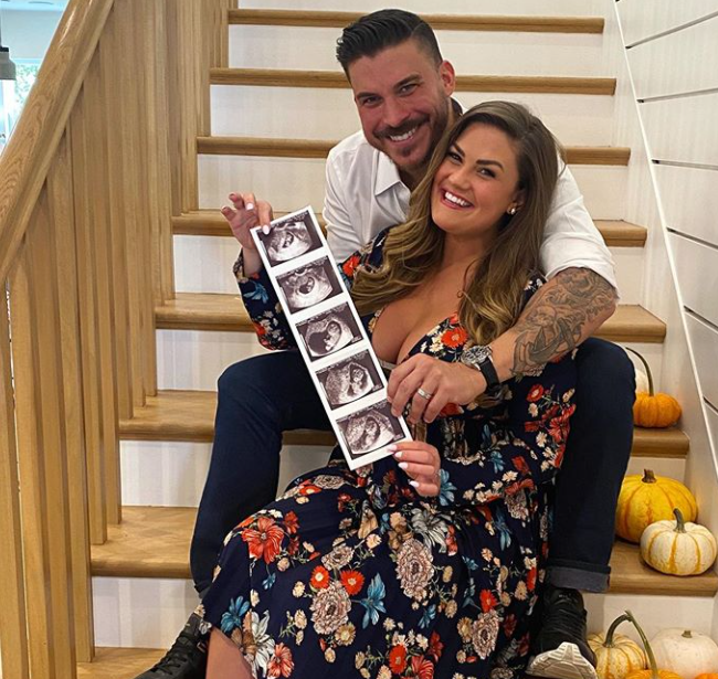 Jax Taylor with his wife, Brittany Cartwright expecting their first child